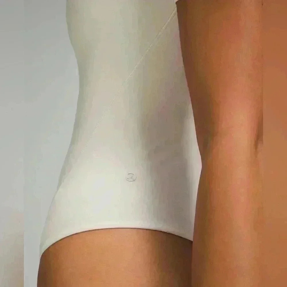 Lululemon Wundermost Ultra-Soft Nulu  Short-Sleeve Crew Thong Bodysuit - Picture 4 of 7
